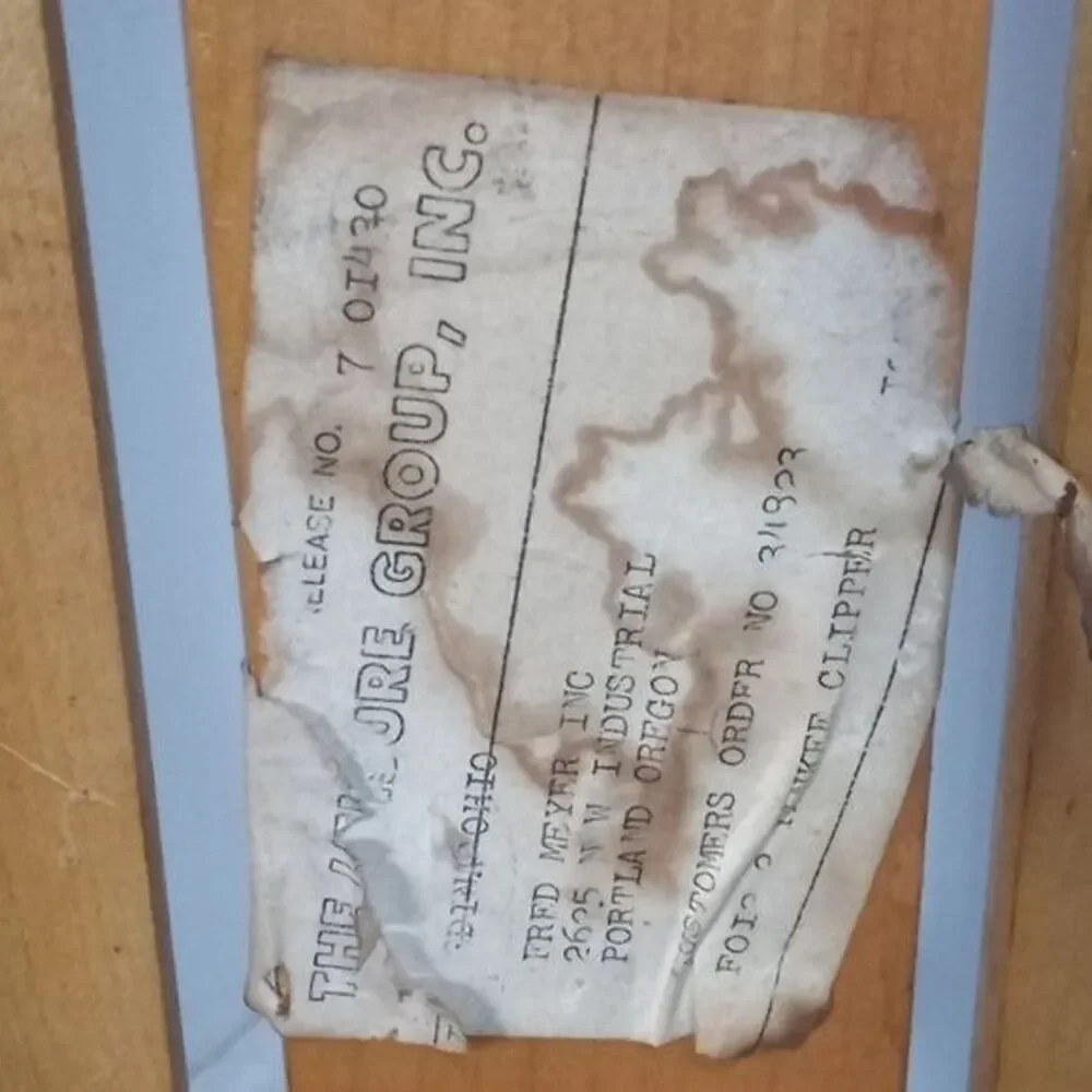 Vintage 1960's Yankee Clipper Wood Snow Sled Flexible Flyer